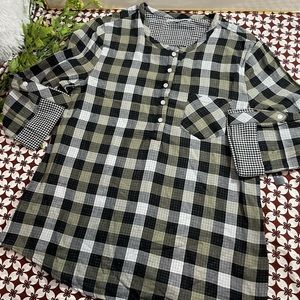 Buffalo check women Tunic